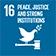 16: PEACE, JUSTICE AND STRONG INSTITUTIONS
