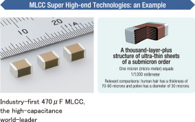 MLCC Super High-end Technologies: an Example