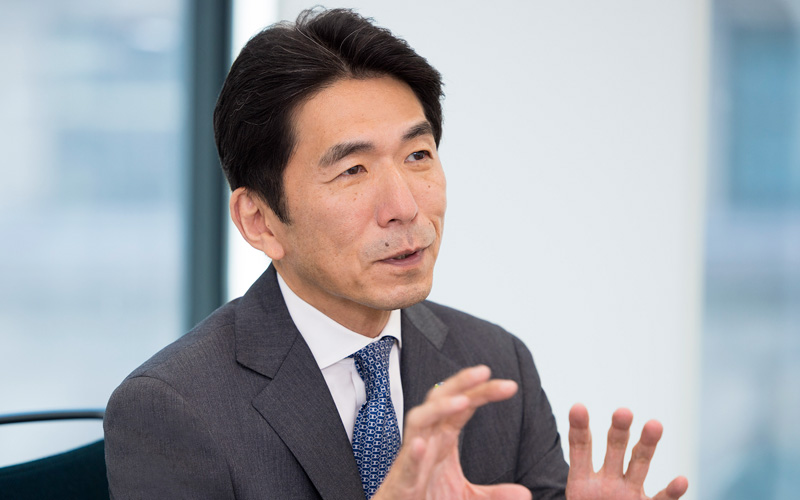 Representative Director, President and CEO Katsuya SaseKatsuya Sase