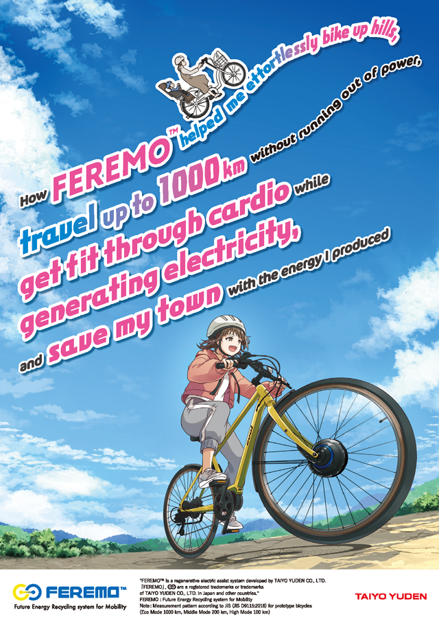 Learn with Manga! Meet 'FEREMO™' — It Charges, Generates, and Supplies Power!