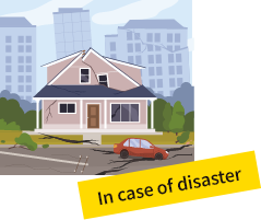 In case of disaster